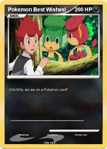 Pokemon Pokemon Best Wishes!