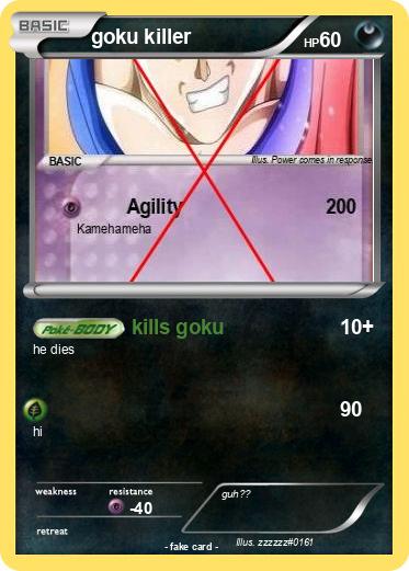 Pokemon goku killer