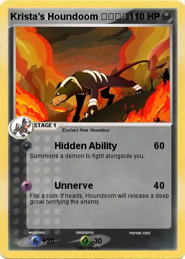 Pokemon Krista’s Houndoom ヘルガー