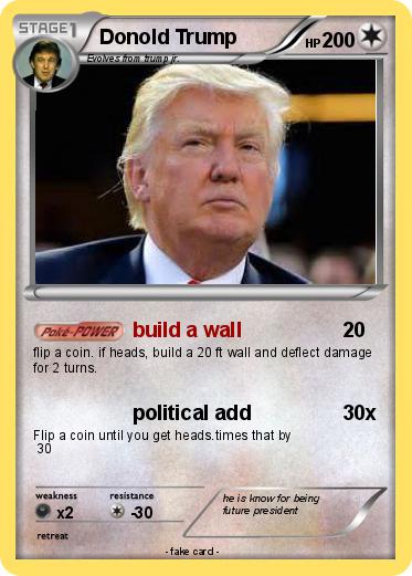 Pokemon Donold Trump