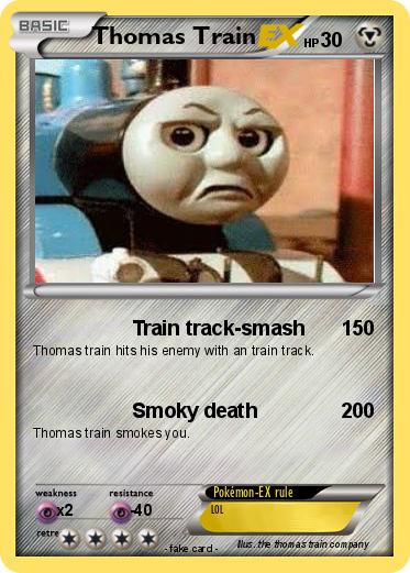 Pokemon Thomas Train
