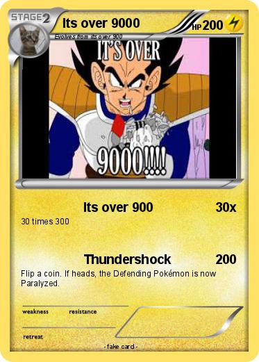 Pokemon Its over 9000