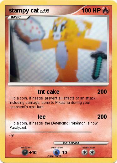 Pokemon stampy cat