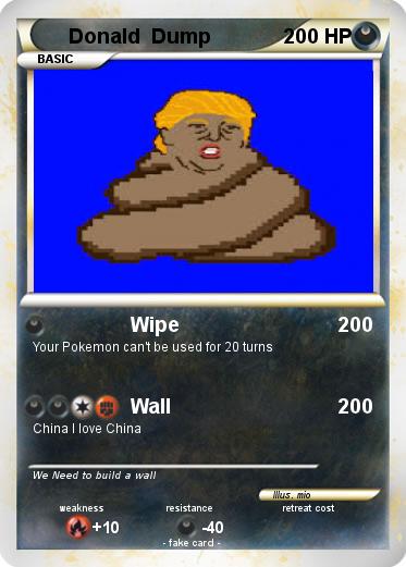 Pokemon Donald  Dump