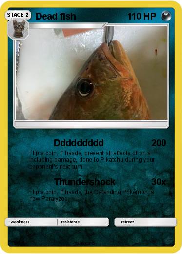 Pokemon Dead fish