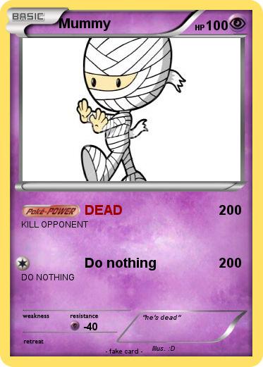 Pokemon Mummy