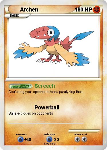 Pokemon Archen