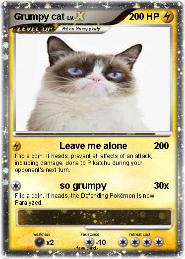 Pokemon Grumpy cat