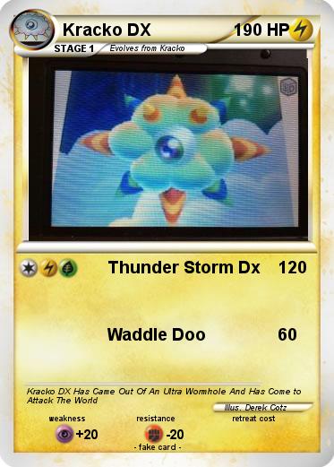 Pokemon Kracko DX