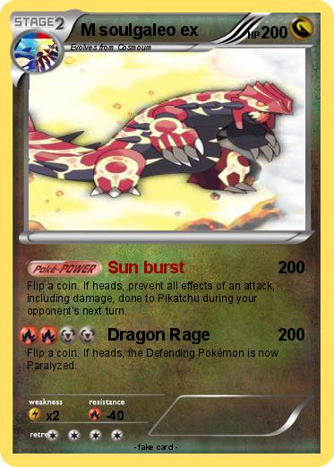 Pokemon M soulgaleo ex