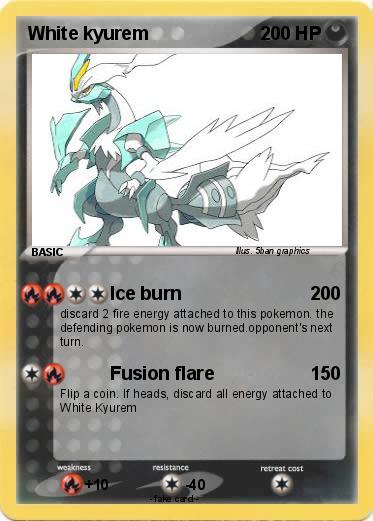 Pokemon White kyurem