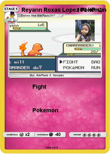 Pokemon Reyann Roxas Lopez Pokemon