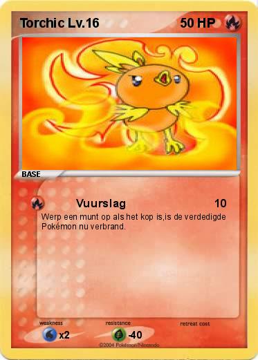 Pokemon Torchic Lv.16