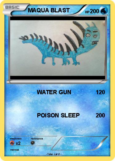Pokemon MAQUA BLAST