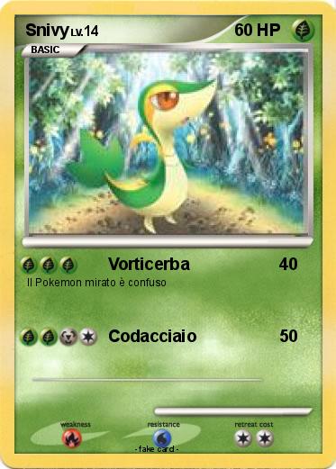 Pokemon Snivy