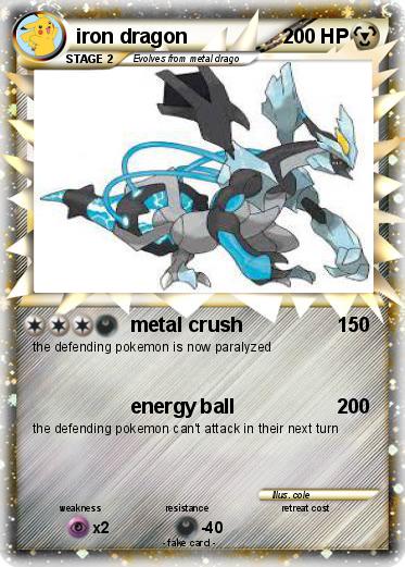 Pokemon iron dragon