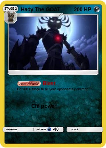 Pokemon Hady The GOAT