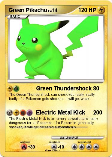 Pokemon Green Pikachu