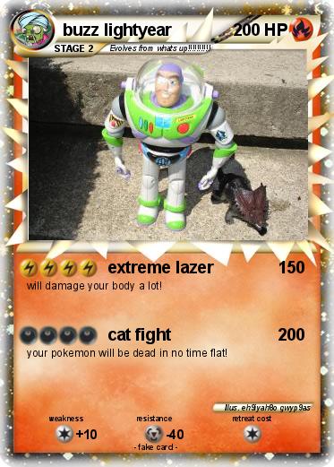 Pokemon buzz lightyear
