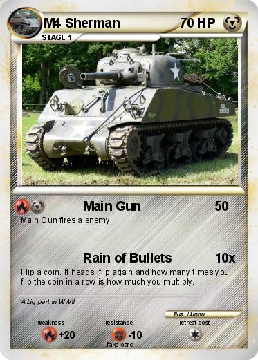 Pokemon M4 Sherman