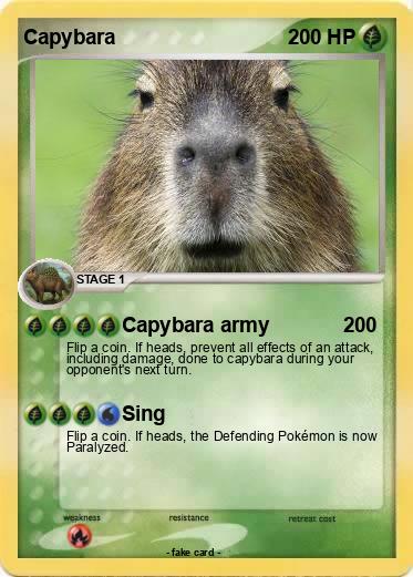 Pokemon Capybara