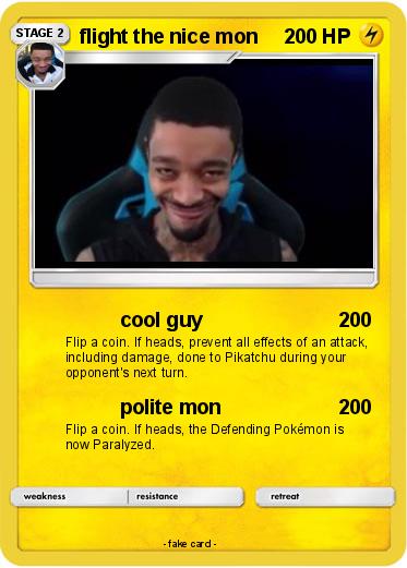 Pokemon flight the nice mon