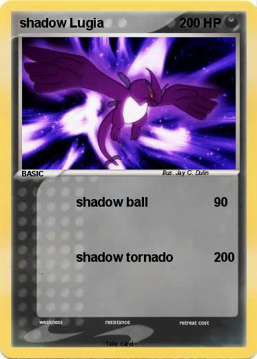 Pokemon shadow Lugia
