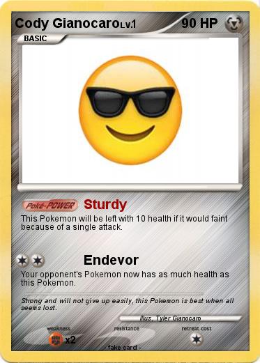 Pokemon Cody Gianocaro