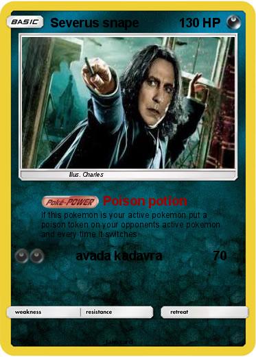 Pokemon Severus snape