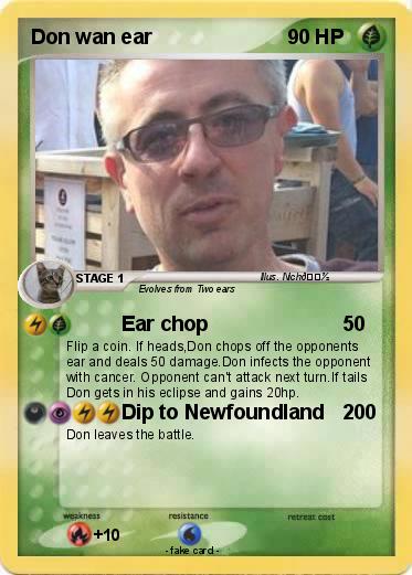 Pokemon Don wan ear