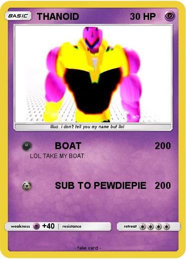 Pokemon THANOID