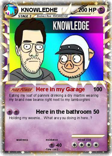 Pokemon KNOWLEDHE