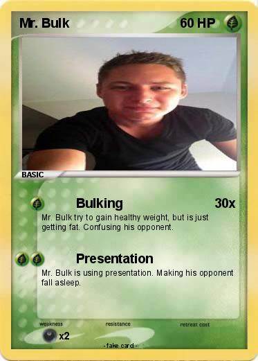 Pokemon Mr. Bulk