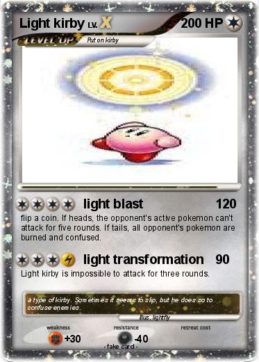 Pokemon Light kirby
