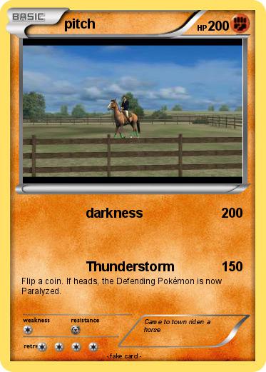 Pokemon pitch