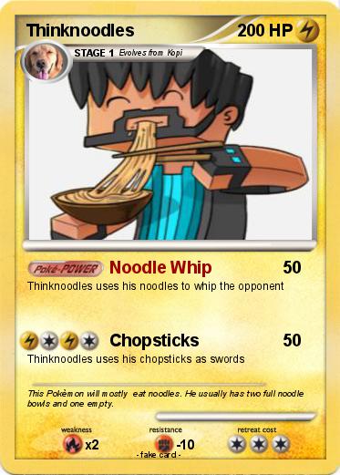 Pokemon Thinknoodles