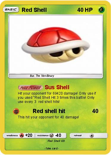 Pokemon Red Shell