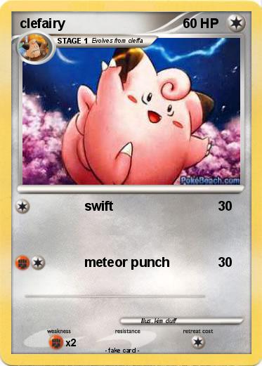 Pokemon clefairy