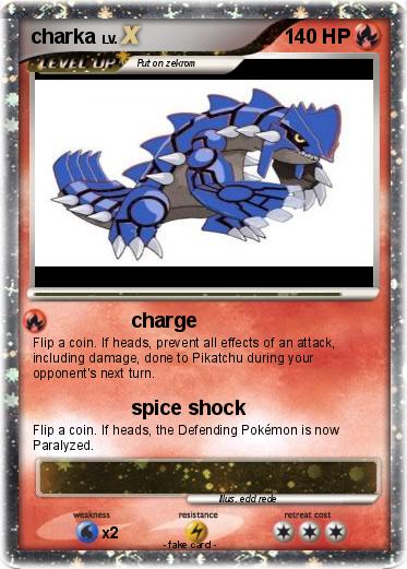 Pokemon charka