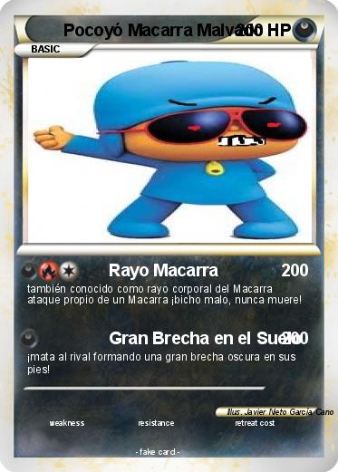 Pokemon Pocoyó Macarra Malvado