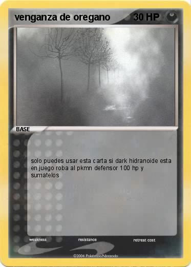 Pokemon venganza de oregano