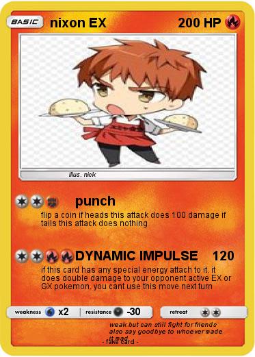 Pokemon nixon EX