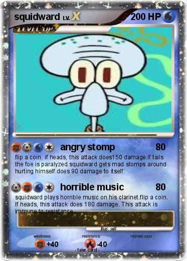 Pokemon squidward