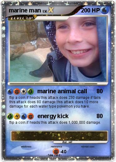 Pokemon marine man
