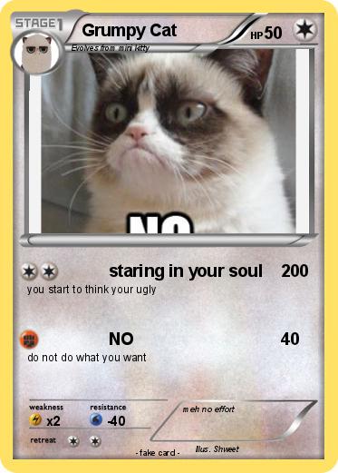 Pokemon Grumpy Cat