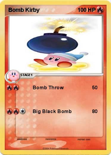 Pokemon Bomb Kirby
