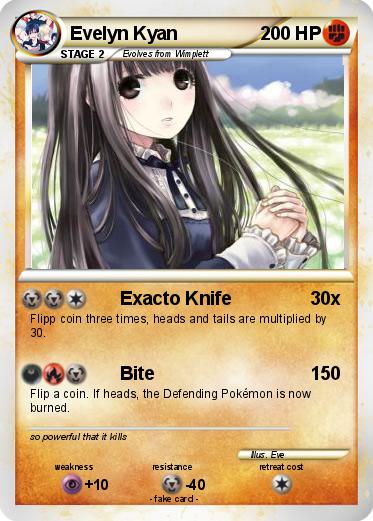 Pokemon Evelyn Kyan
