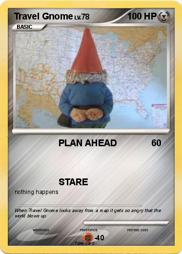 Pokemon Travel Gnome