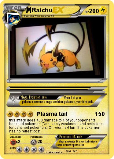 Pokemon Raichu