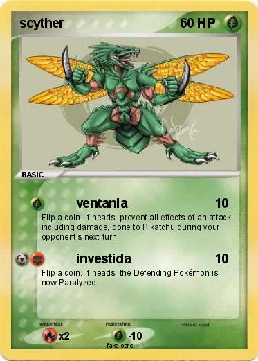 Pokemon scyther